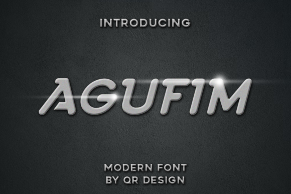 AGUFIM: The Smooth Display Font for Fashion and Editorial Campaigns