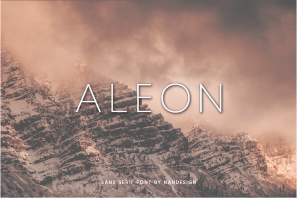 Aleon: The Authentic Sans Serif Typeface for Polished Branding