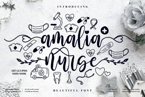 Amalia Nurse: The Perfect Script Font for Elegant Web Design