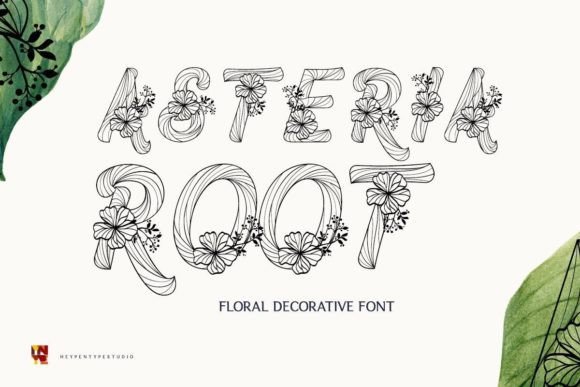 Asteria Root: A Decorative Typeface for Editorial Elegance