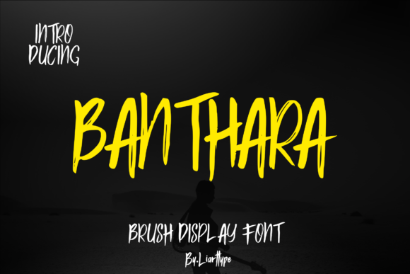 Banthara Display Font for Modern Web Design