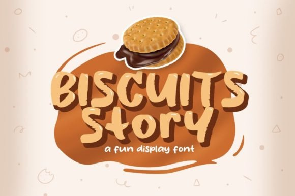 Biscuits Story: A Playful Display Font for Memorable Branding