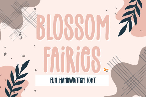 Blossom Fairies Typeface: A Sweet Script for Spring Branding