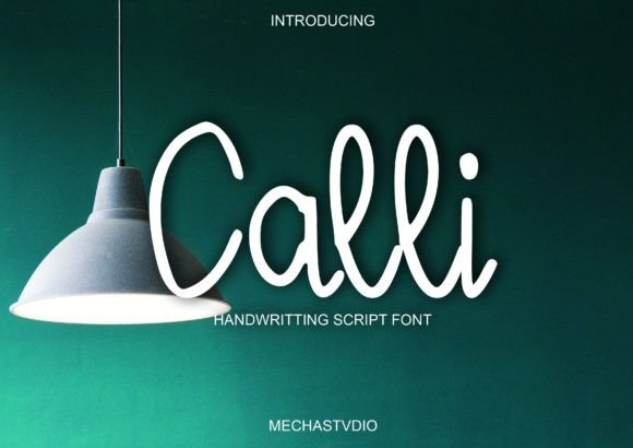 Calli: The Handwritten Script Font That Brings Warmth to Your Craft Shop