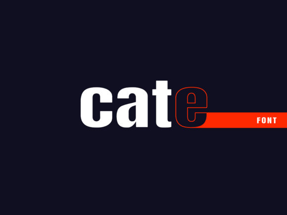 Cate: The Minimal Sans Serif Font for Handmade Creators