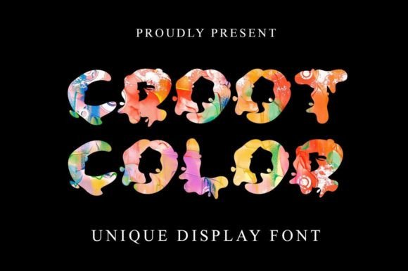 Croot Color: The Playful Display Font for Authentic Brand Identity
