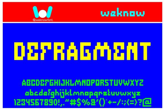 Defragment: The Pixelated Typeface That Elevates Editorial Design