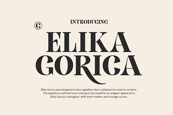 Elika Gorica: The Serif Typeface for Scroll-Stopping Campaigns