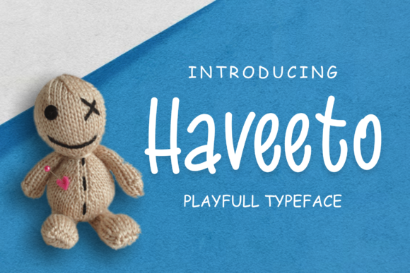 Haveeto Typeface: A Fun Display Font for Digital Branding