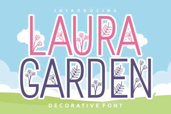 Laura Garden: A Botanical Typeface for Elegant Web Design