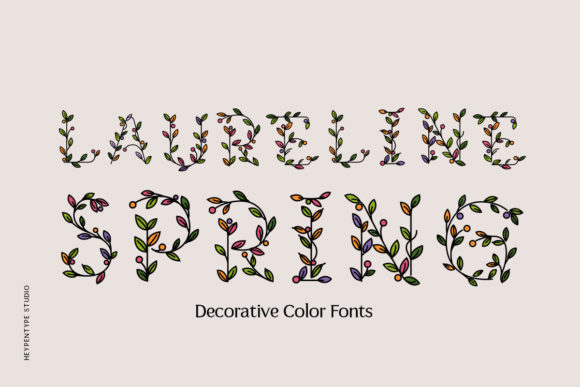 Laureline Spring Typeface: A Delicate Touch for Handmade Goods
