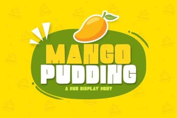 Mango Pudding: A Playful Display Font for Quirky Brand Identities