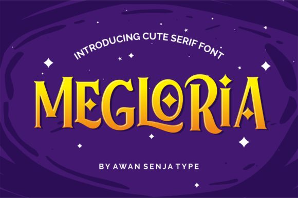 Megloria: A Magic Serif Typeface for Digital Branding