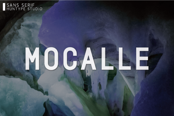 Mocalle: A Modern Sans Serif Typeface for Editorial Design