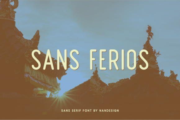 Sans Ferios: A Modern Typeface for Clean Digital Branding