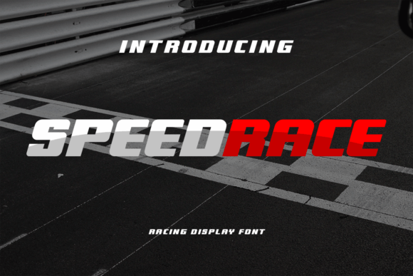 Speedrace: The Dynamic Typeface for Bold Editorial Design