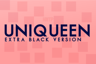Why Uniqueen Extra Black is the Perfect Typeface for Bold Branding