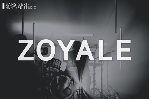 Zoyale: A Bold Sans Serif Typeface for Modern Web Design